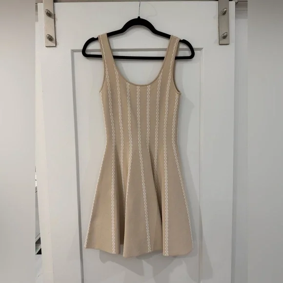 bebe beige dress Bebe Y2K Silky Maxi Dress in Cream Beige Strappy Sheath Party Cocktail Vintage S